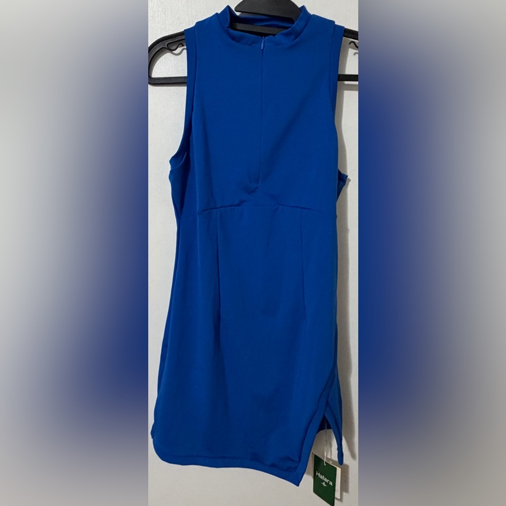 Halara Athletic Dress Sleeveless Blue With Shorts Size Small NWT